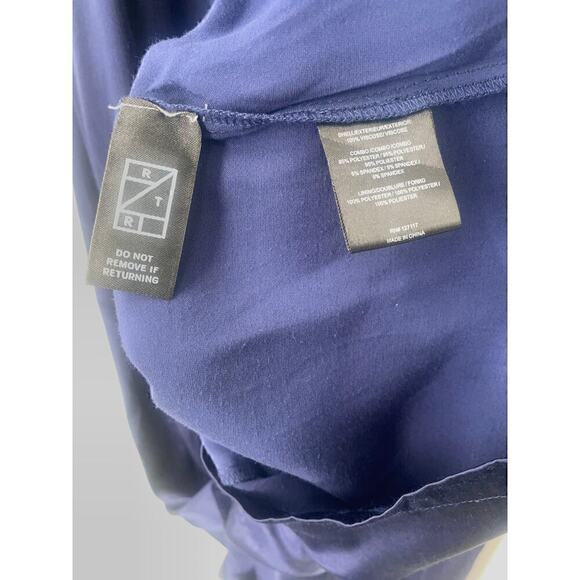 Badgley Mischka Navy Sequin Jumpsuit Womens 6 Formal Gala Evening - Picture 9 of 10